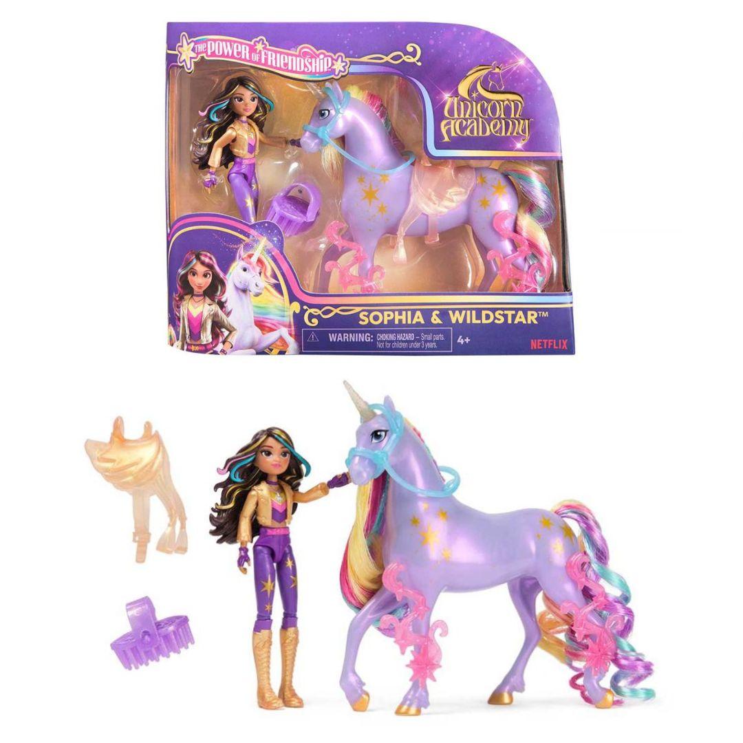 Академія єдинорігів: набір з ляльки та єдинорога «Софія та Дика Зірка», фото 1
