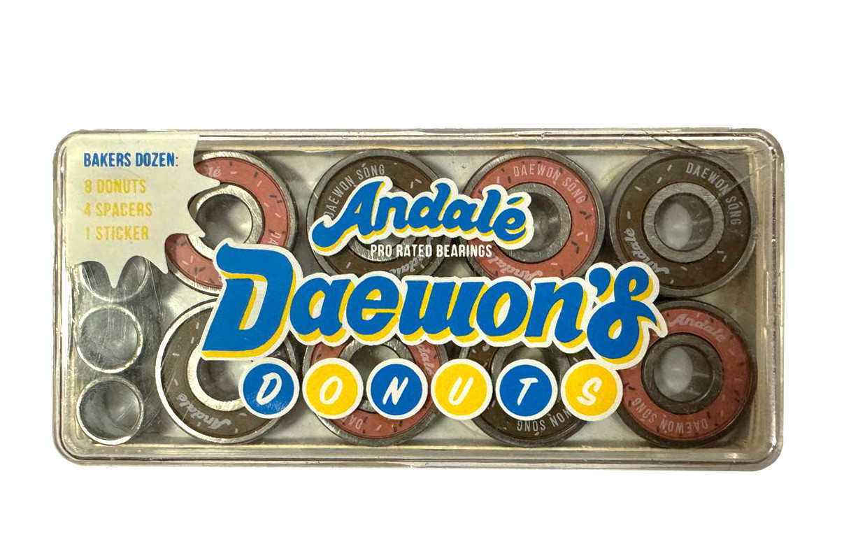 Підшипники Andale Daewon Song Donut — стиль та швидкість у кожному трюку