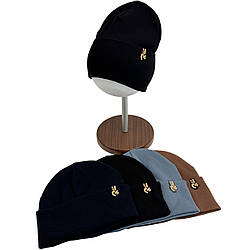 Подвійна шапка для хлопчика- підлітка Розмір: 50-56 (17203)