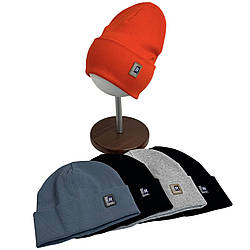 Шапка для дітей та підлітків "Подвійна" Розмір: 50- 56 (17207)