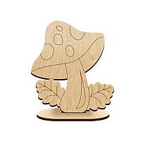 Заготівля дерев'яна для розфарбовування і декорування "грибочок"