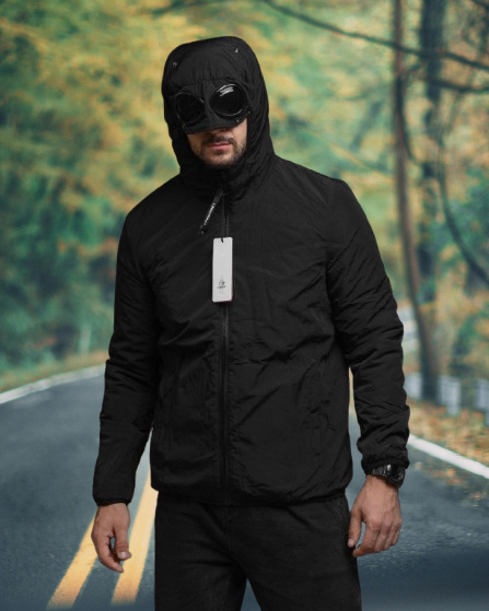 Осіння чоловіча куртка C.P. Company водовідштовхувальна з синтепоном, фото 1