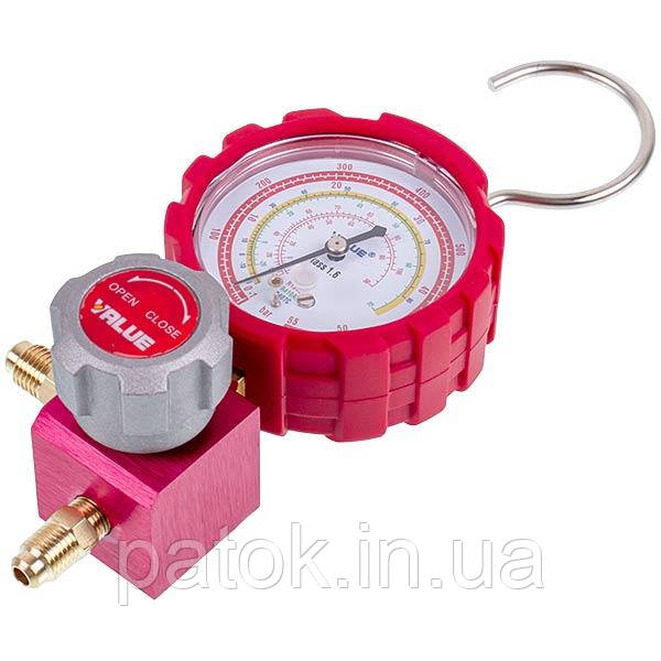 Манометричний колектор 1- вентильний VALUE  VMG-1-U-H Type 2 (R410 R407 R22 R134)