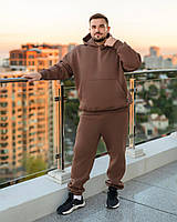 Чоловічий теплий спортивний костюм худі та джоггери, фото 10