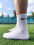 Високі чоловічі Шкарпетки Nike / найк - Білі - Подарунковий набір у коробці 30 пар, фото 5