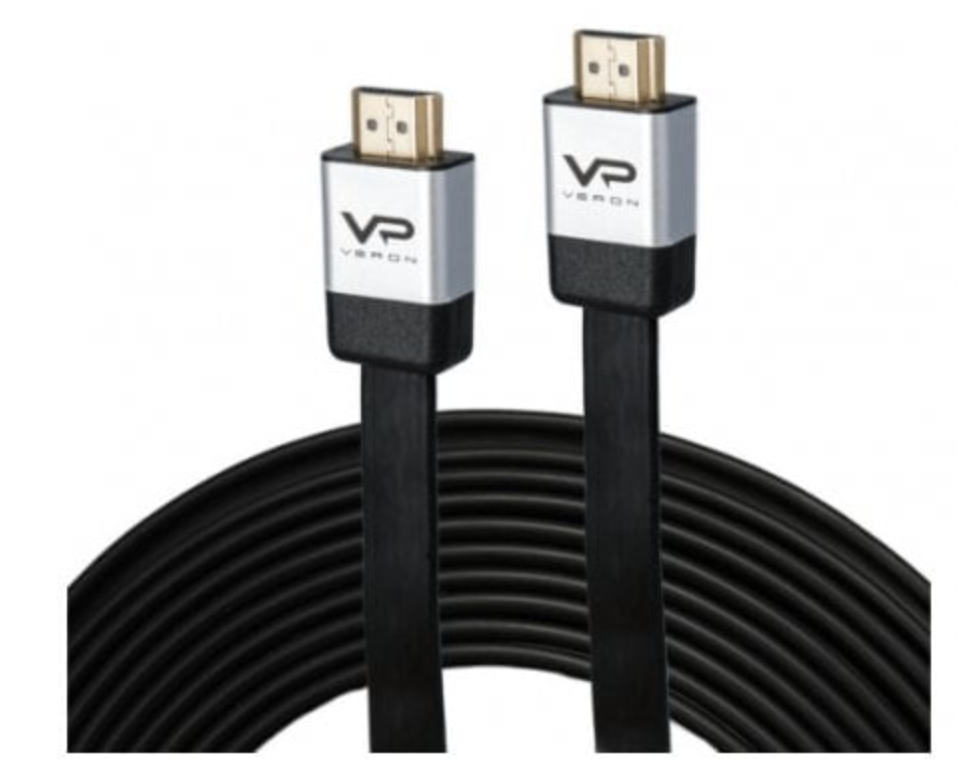 Кабель Veron HDMI (10m) 4K 3D Full HD black якісний дріт аудіовідео, фото 1