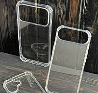 Чохол для iPhone 17 Air протиударний Shock proof clear case прозорий для айфон посилені бортики