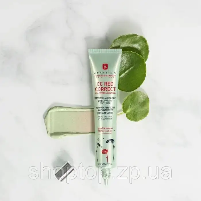 СС крем  Erborian для корекції почервоніння шкіри SPF 25 45мл., фото 1