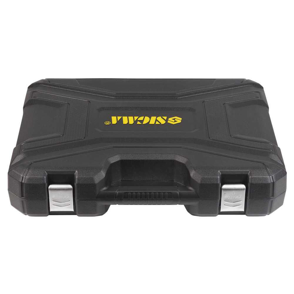 Набір насадок торцевих і біти 1⁄4" 3⁄8" 1⁄2" 176 шт CrV SIGMA (6003821)