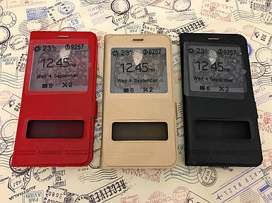 Шкіряний чохол-книжка Momax для Meizu M5 Note (3 кольори)