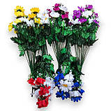 Штучні квіти букет ромашки Колор, 59см, фото 3