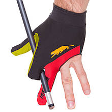 Рукавичка KS PREDATOR червона/жовта безрозмірна