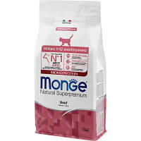 Сухой корм для кошек Monge Cat Kitten с говядиной 1.5 кг 8009470011976 corvette