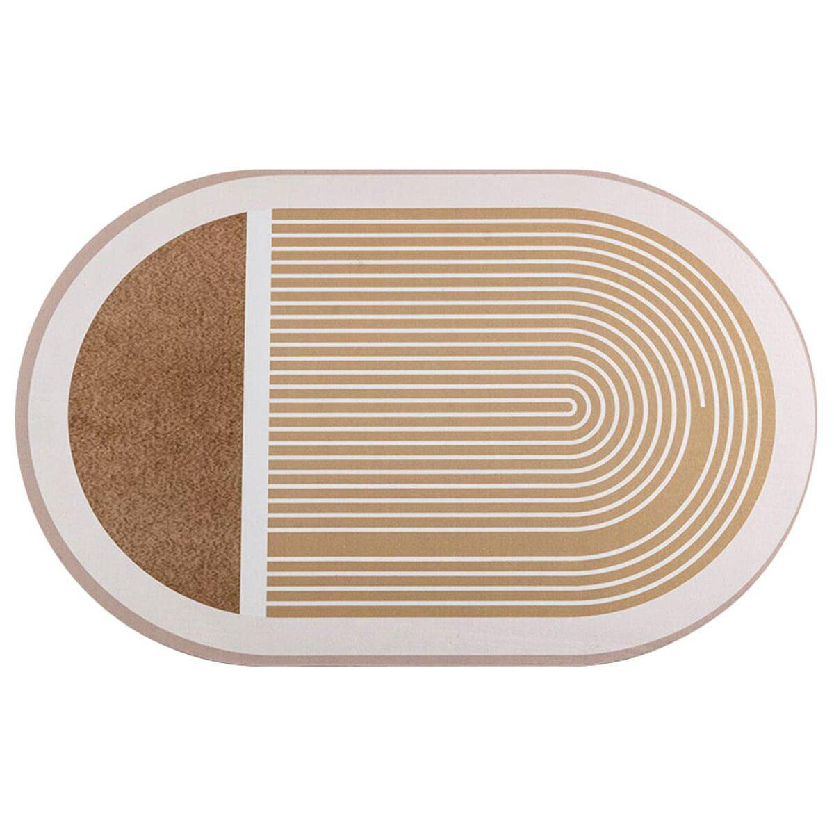 Вологопоглинальний килимок 48х78 см 3 мм Діатоміт із каучуковою основою, Діатомітовий килимок Різні 48х78 см, фото 1