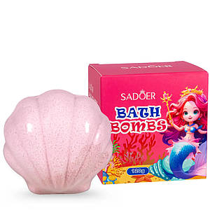 Ароматизована бомбочка для ванни у формі мушлі Sadoer, 120г