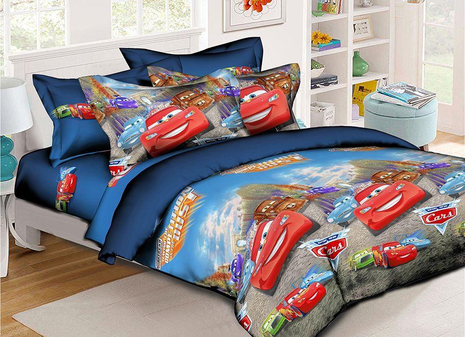 Підліткова постільна білизна Ранфорс п01, полуторна 150х220 см