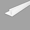 Фінішний алюмінієвий профіль для сайдинга 38.5х28 мм 6000 мм для зовнішніх робіт, Торцевий профіль із вентиляцією, фото 3