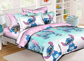 Підліткова постільна білизна Ранфорс п03, полуторна 150х220 см