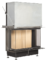 Камінна топка Brunner Panorama 57/25/85/25 тристороння