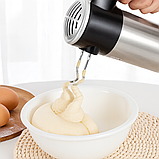 Ручний міксер Sokany LH-952, 800 Вт, 5 швидкостей + Турбо, насадки для тесту та збивання, фото 6