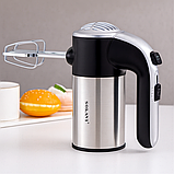 Ручний міксер Sokany LH-952, 800 Вт, 5 швидкостей + Турбо, насадки для тесту та збивання, фото 8