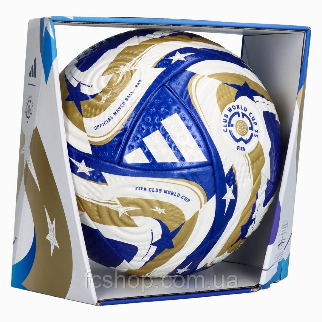 Футбольний м'яч Adidas Mundial de Clubes 2025 Final Pro JN7371, Білий, Розмір (EU) — 5, фото 1