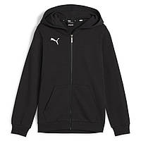 Куртка з капюшоном PUMA teamGOAL Casuals Jr. 658596-03, Чорний, Розмір (EU) — 140 cm