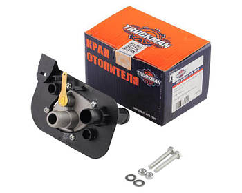 Кран обігрівача ВАЗ 2108-099, 2113-15 керамічний, Truckman