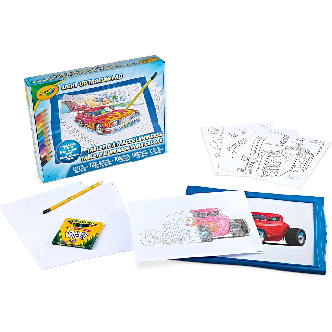 Світловий планшет для малювання і копіювання від Crayola, фото 1