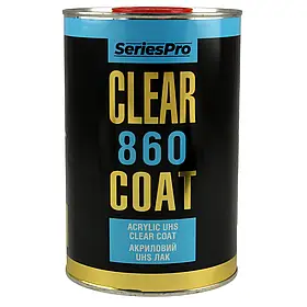 Лак для кузова CS SYSTEM SeriesPro Clear Coat UHS 860 глянцевий безбарвний без затверджувача 1 л (CSV006)