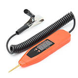 Ручка тестер автомобільного акумулятора та кіл, 5-32В, з РК-дисплеєм, фото 4