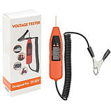 Ручка тестер автомобільного акумулятора та кіл, 5-32В, з РК-дисплеєм, фото 5