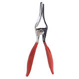 Щипці кліщі для зняття вакуумних паливних шлангів патрубків трубок метал, фото 3