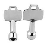 Ключ трикутник для щитових шкафів люків, універсальний, MS705, фото 2