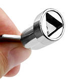 Ключ трикутник для щитових шкафів люків, універсальний, MS705, фото 4