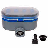 Таймер поливу, подачі води на 2 лінії з кульовими клапанами Aqualin YL21032, фото 2