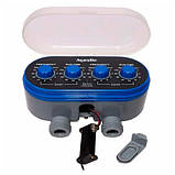 Таймер поливу, подачі води на 2 лінії з кульовими клапанами Aqualin YL21032, фото 3