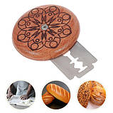 Пекарське лезо для тіста, кругла хліборізка і 5шт змінних лез, фото 3