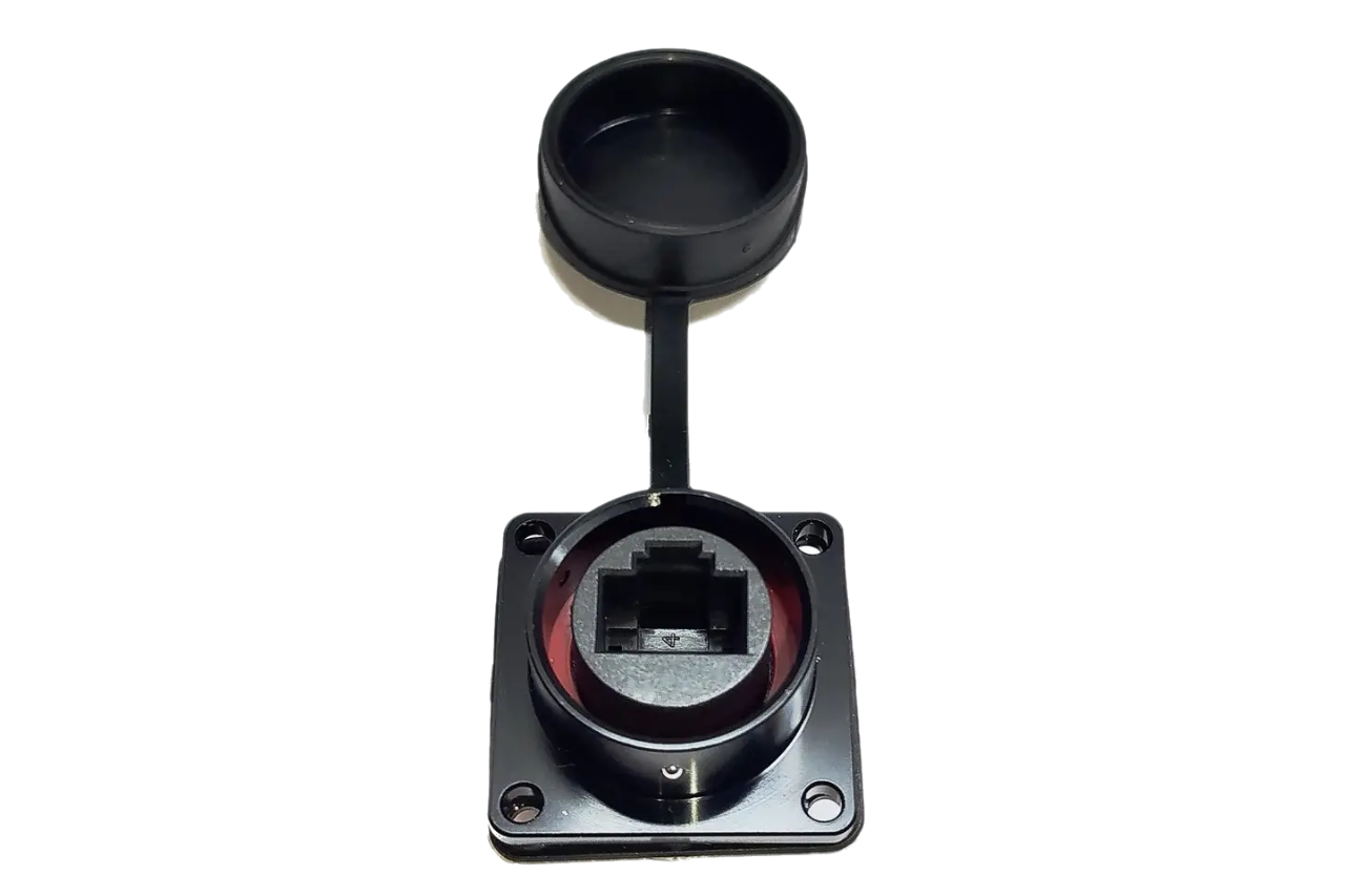 Конектор WEIPU SA2413/SRJ45B LAN IP67 amc, фото 1