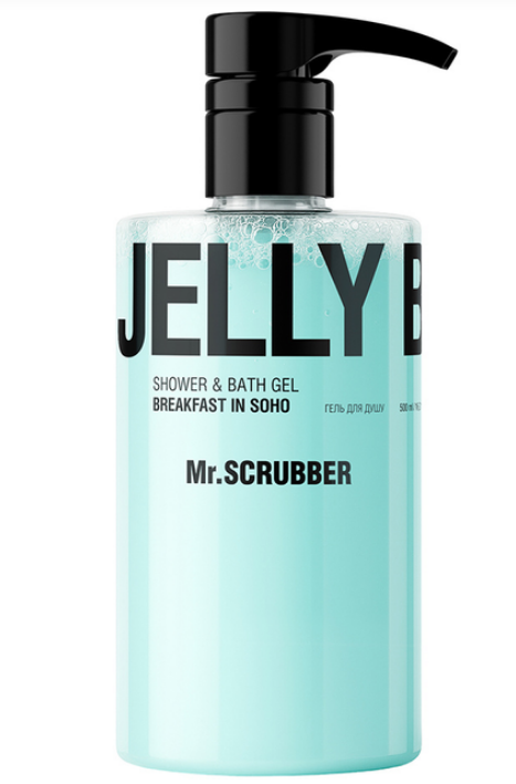 Гель для душу Mr.Scrubber  JELLY BUBBLES Breakfast in Soho 500мл, фото 1