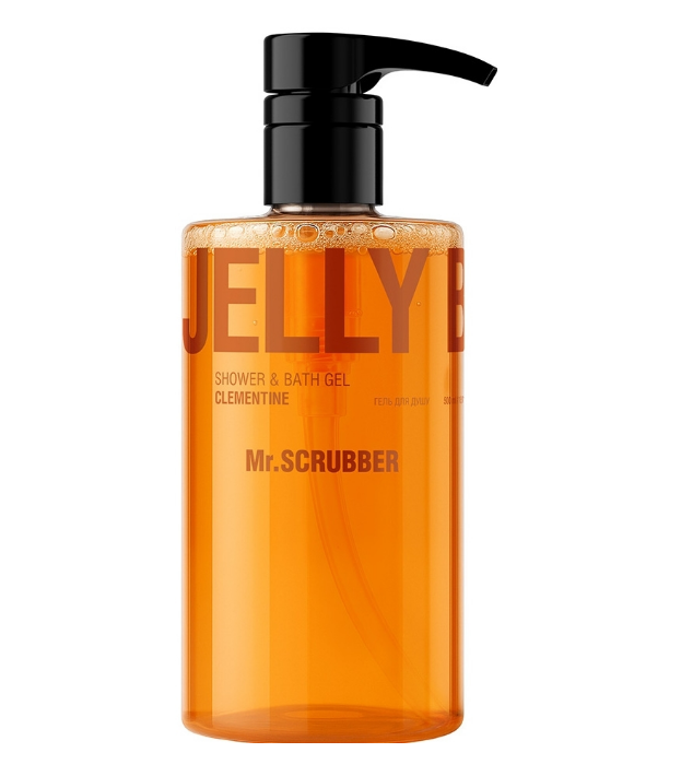Гель для душу Mr.Scrubber JELLY BUBBLES Clementine 500 мл, фото 1