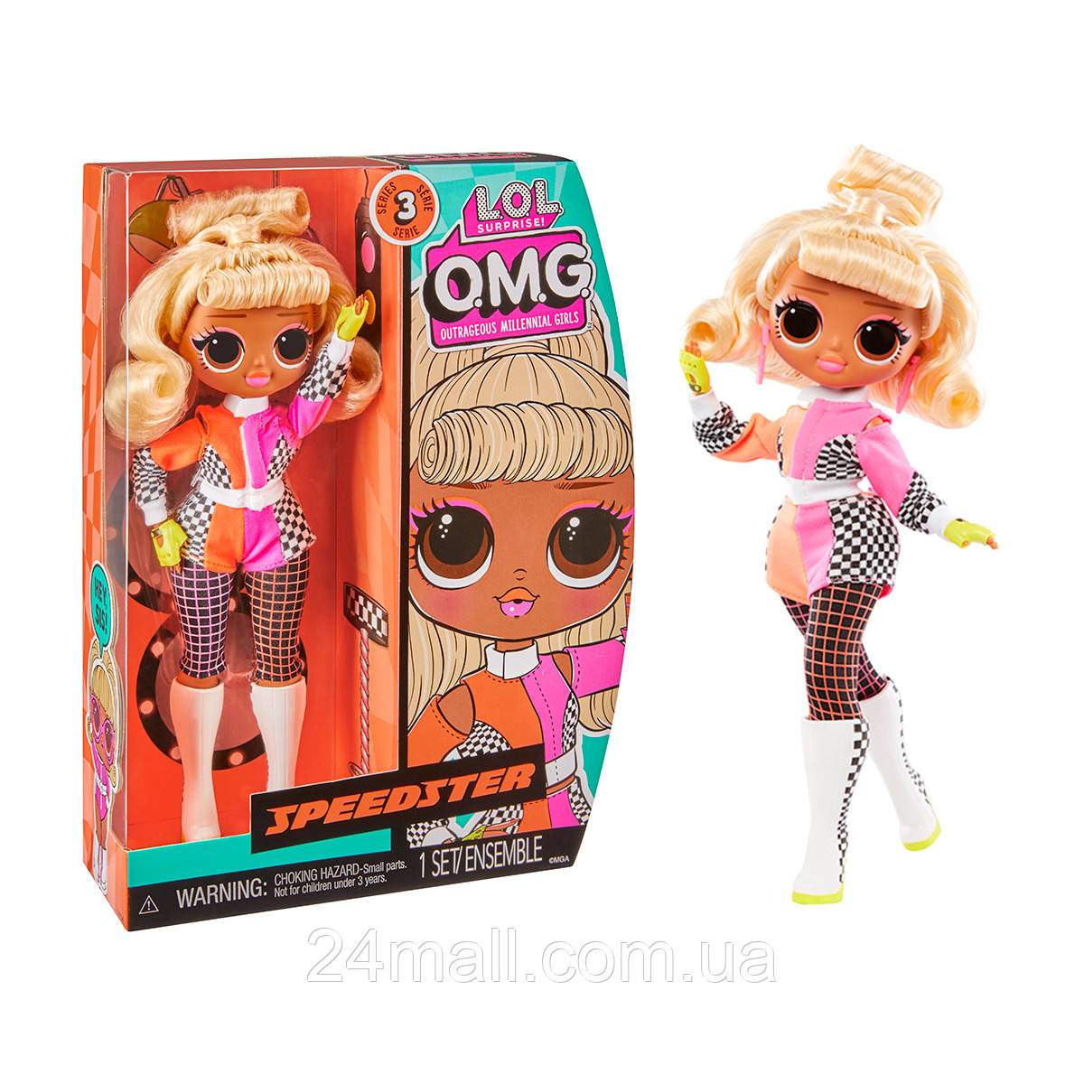 Лялька L.O.L. Surprise! серії O.M.G. HoS S3 – Спідстер