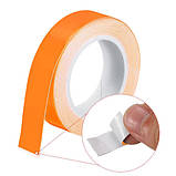 Стрічка люмінісцентна клейка 10мм x 3м, фосфорна, помаранчева, фото 3