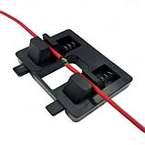 Тримач фіксатор для зварювання пайки дротів з 2 пружинними тримачами пластик, фото 3