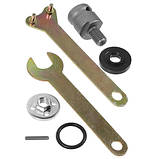 Адаптер для КШМ шліфмашини на вал електродриля, перехідник дриль-болгарка, фото 3