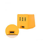 Метеостанція міні настільна з Wi-Fi ЖК 1.54" портативна, Smart weather clock, фото 4