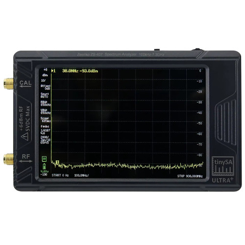 Аналізатор спектру 100кГц-7.3ГГц генератор сигналів TinySA Ultra Plus ZS-407, фото 1