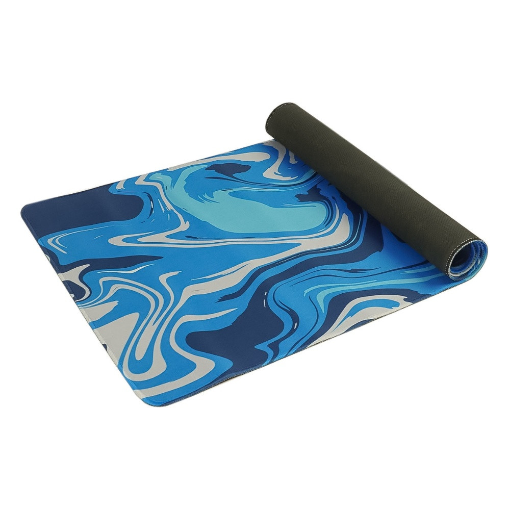 Ігрова поверхня 900*400*2 mm, гумова основа, абстракція blue 1, фото 1