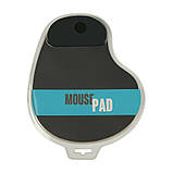 Килимок для мишки 230*190 mm з подушкою для зап'ястя black, фото 3