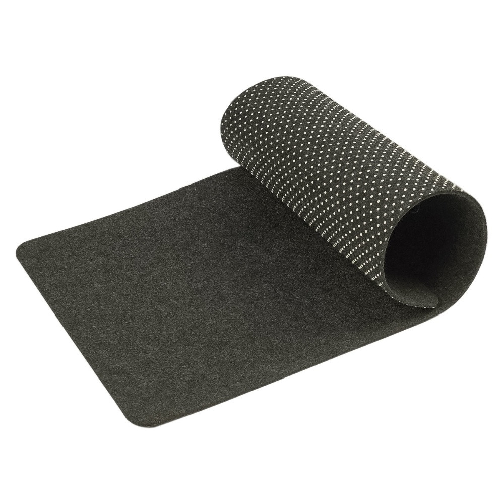 Килимок для стола 700*300 mm повстяний з антиковзною основою grey, фото 1